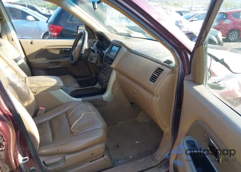 2007 Honda Pilot Ex-L from USA, damaged, VIN 2HKYF18717H527406